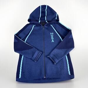 Under Armour USA Intelliknit Hoodie Men’s M Olymipic 2024 Paris Collection